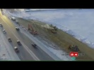 Строительство дорожной развязки в Новом Уренгое