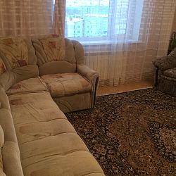 9-этажка, 2 комнаты, на длительный срок.